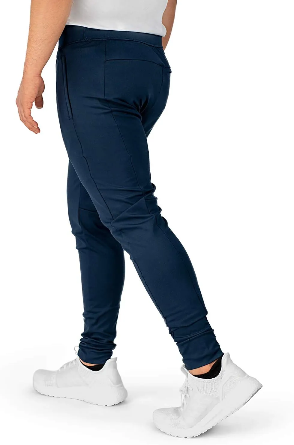 Men's Joggers Hydrafit Track Pants Men's Sweatpants Active Sports Running Workout Pant Zipper Pockets