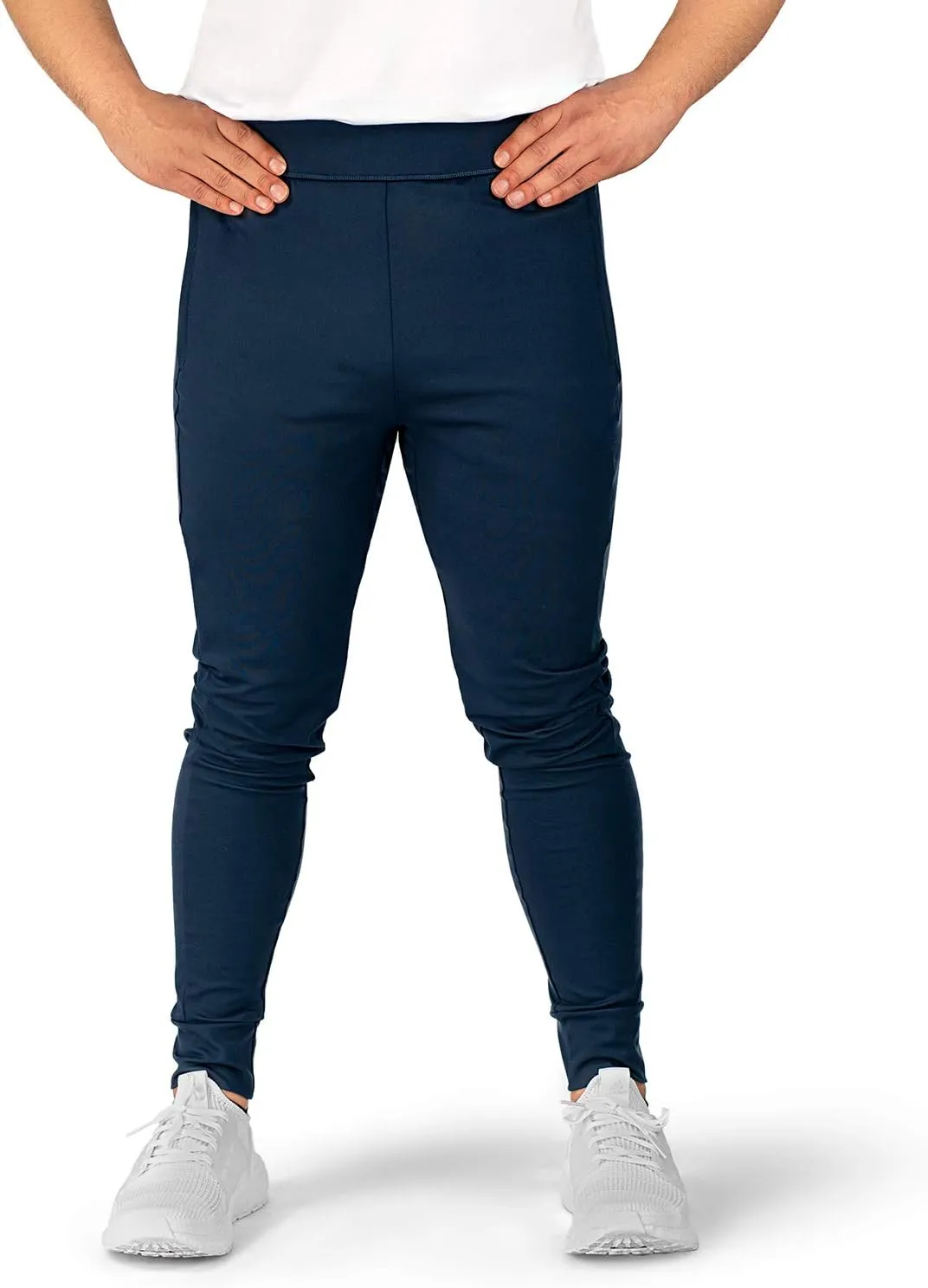 Men's Joggers Hydrafit Track Pants Men's Sweatpants Active Sports Running Workout Pant Zipper Pockets