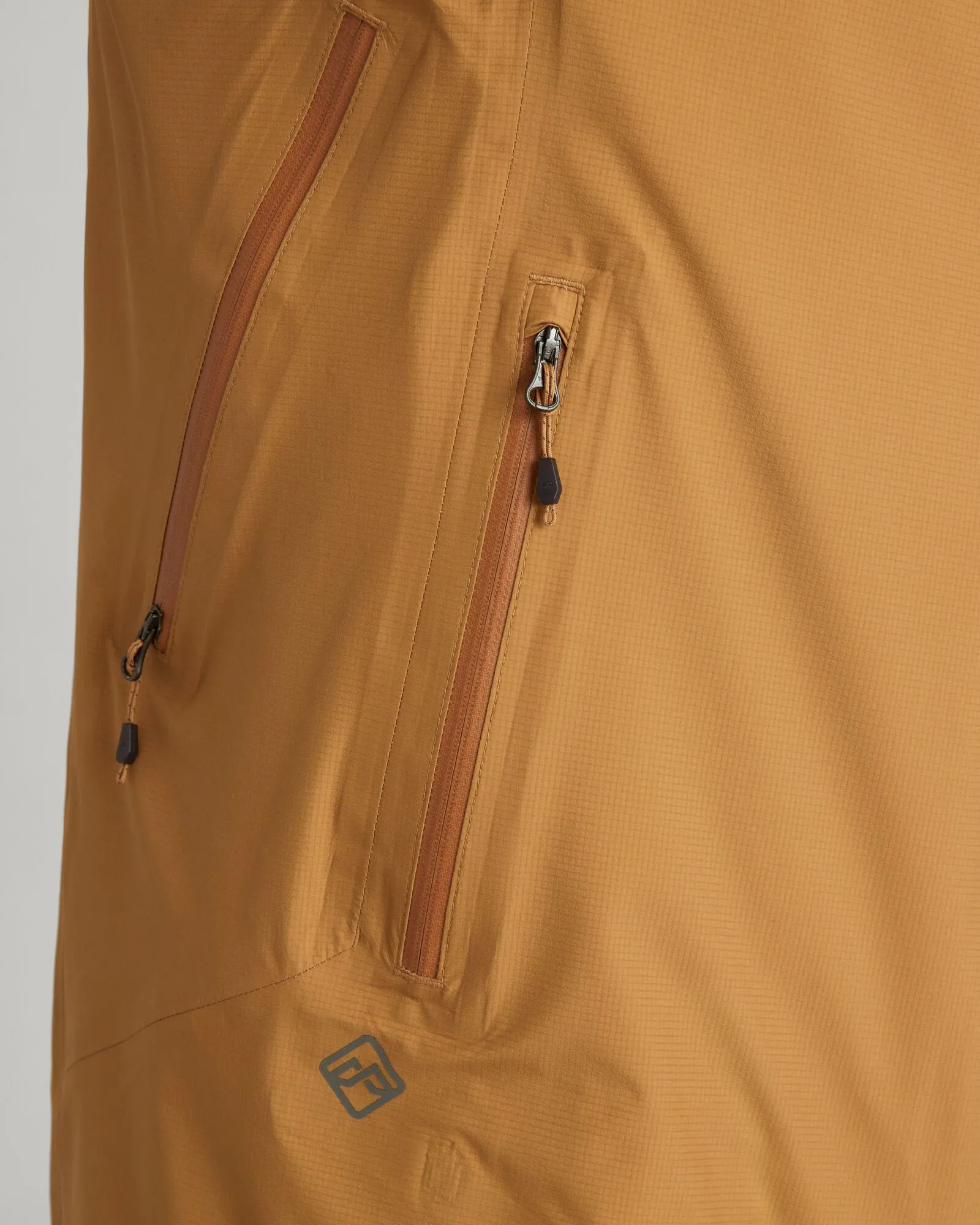 Men's STORM-Chaser 3-layer Rain Jacket - Golden Oak