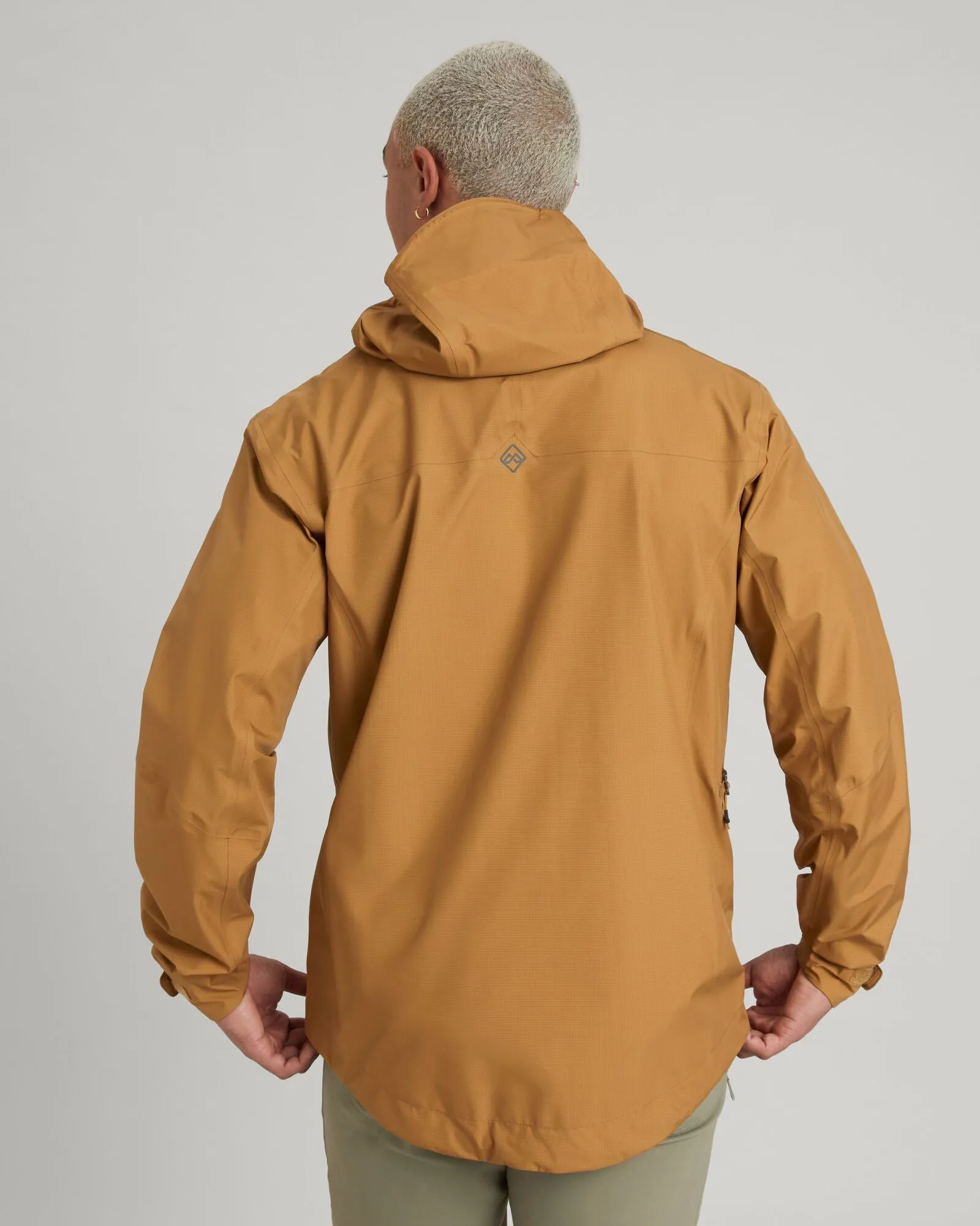 Men's STORM-Chaser 3-layer Rain Jacket - Golden Oak