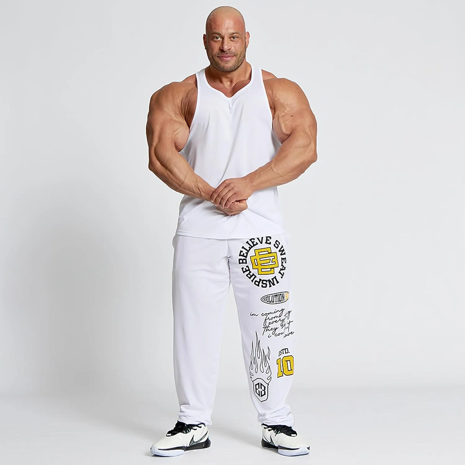 Men's Workout Trainning Tank Tops Slim Fit Muscle T Shirt Quick Dry Runnning Top Athletic Gym Tee