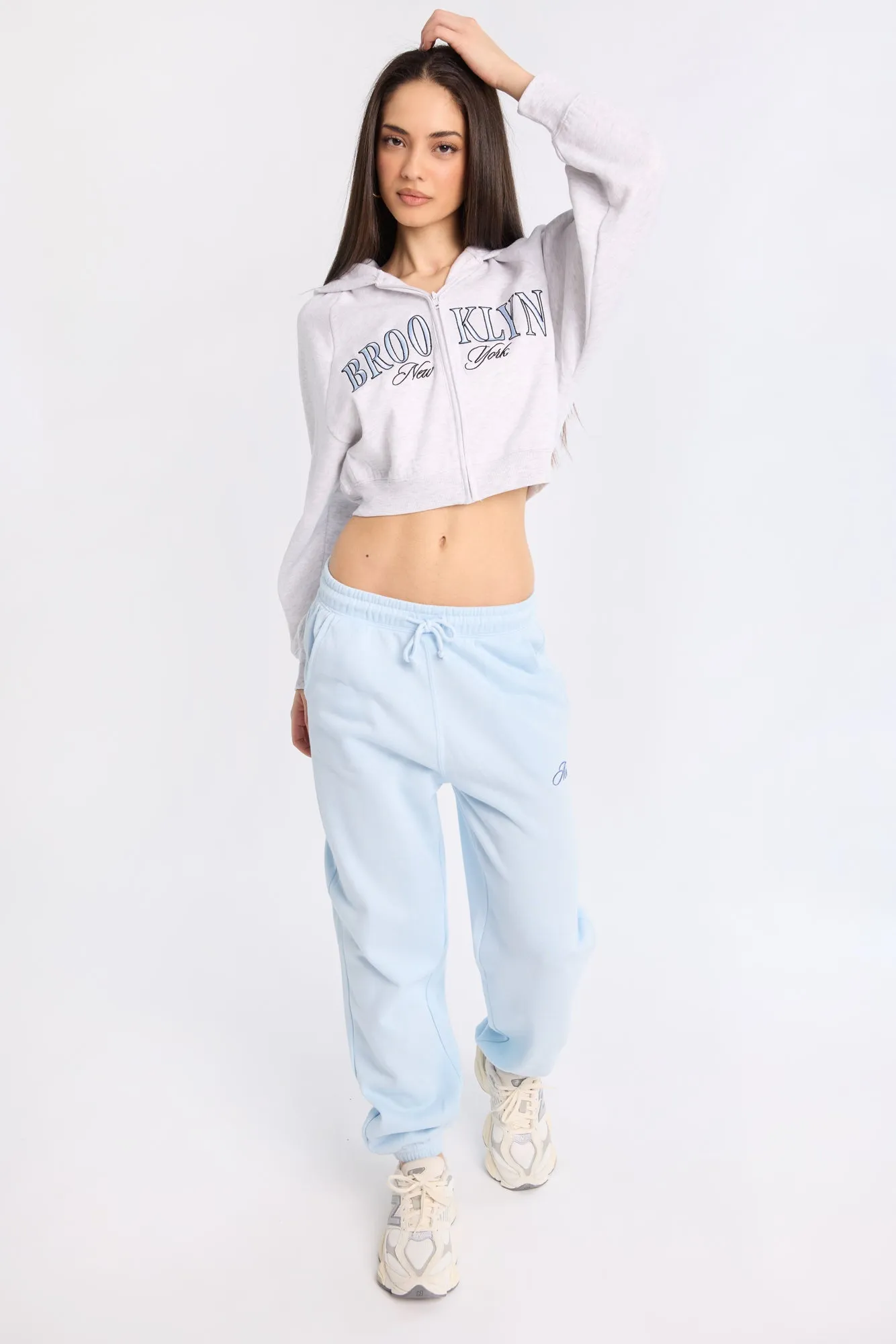 Midi Zip-Up Hoodie