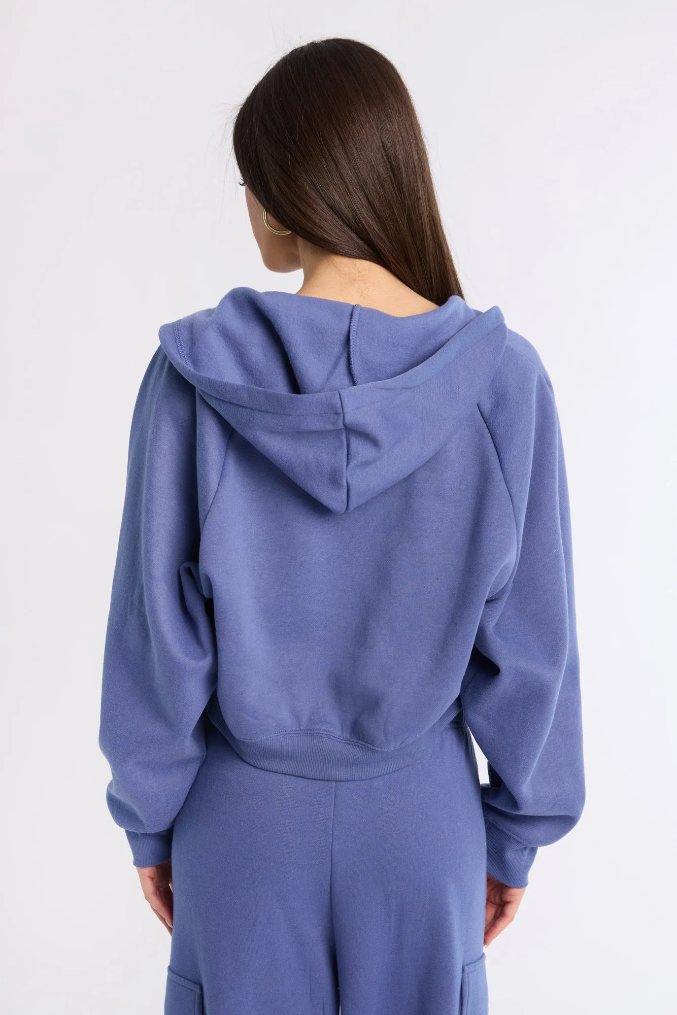 Midi Zip-Up Hoodie