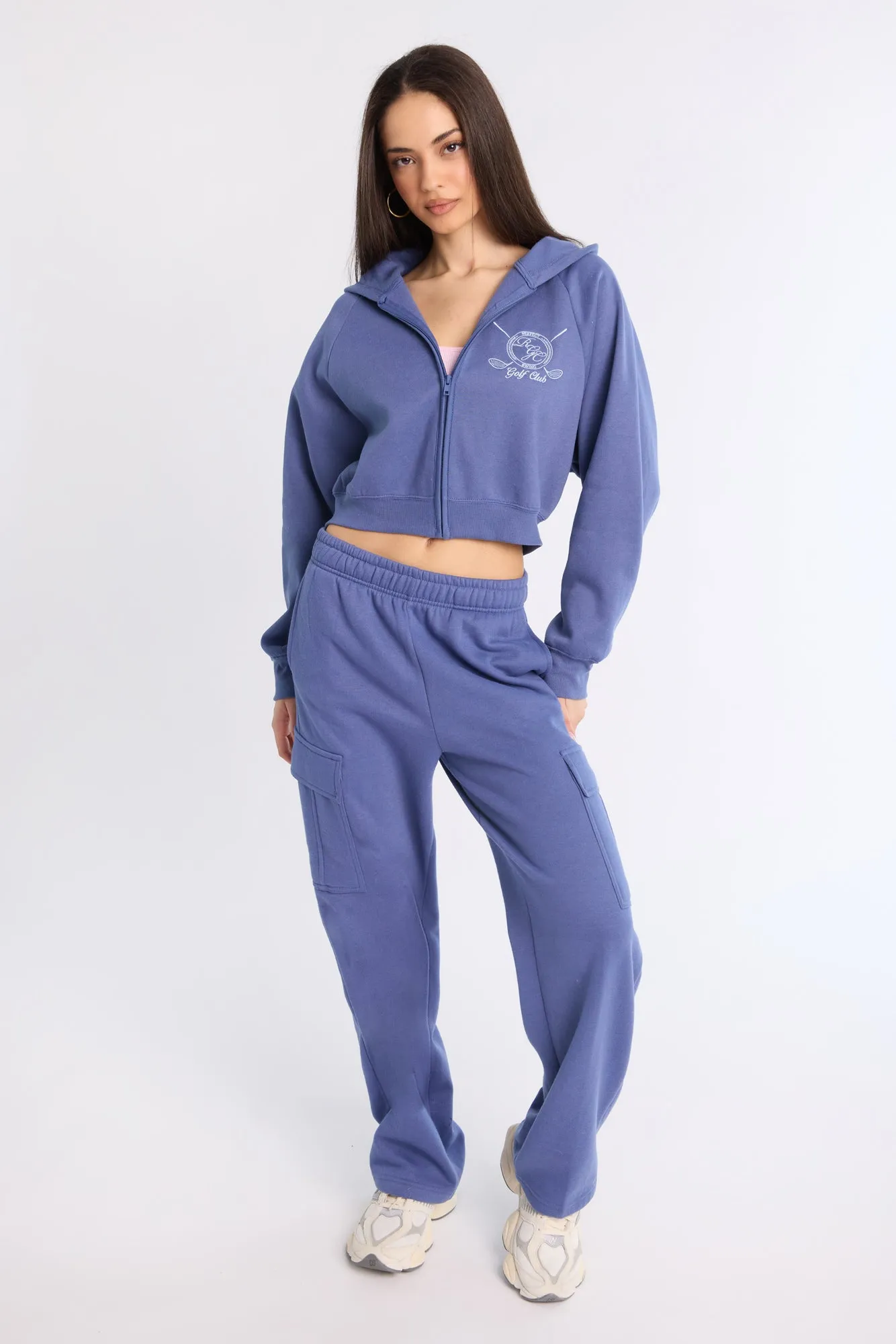Midi Zip-Up Hoodie