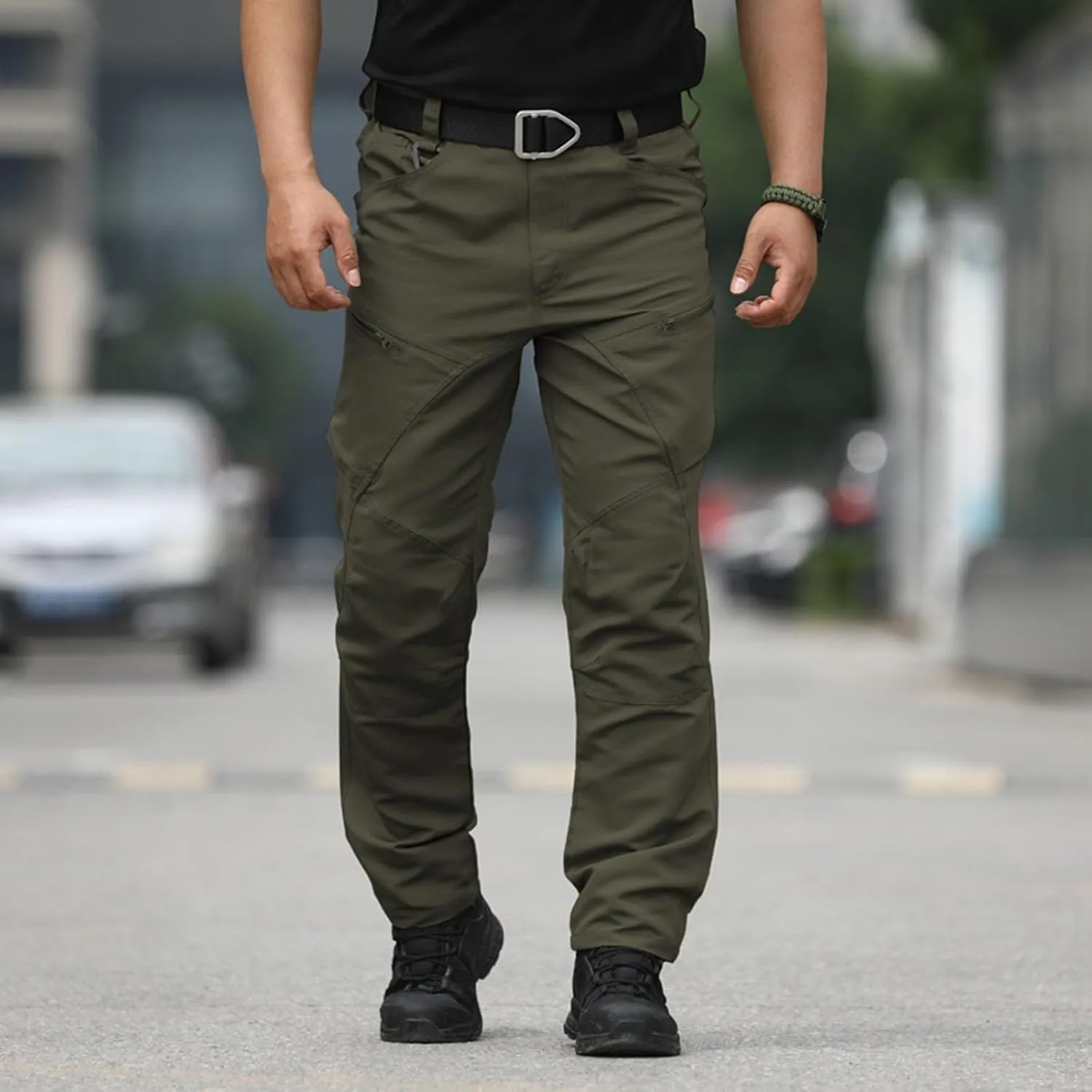 MIDOO Sweatpants for Men Baggy Stretch Joggers Drawstring Elastic Waist Gym Workout Runing Athletic Track Pants Trousers