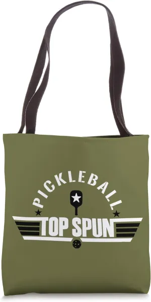 Military Pickleball for Men Tactical Style Tote Bag