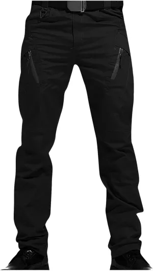 Muscularfit Camo Pants for Men Causal Joggers Athletic Pants Loose Fit Twill Chino Multi Pockets Straight Sweatpants 2023