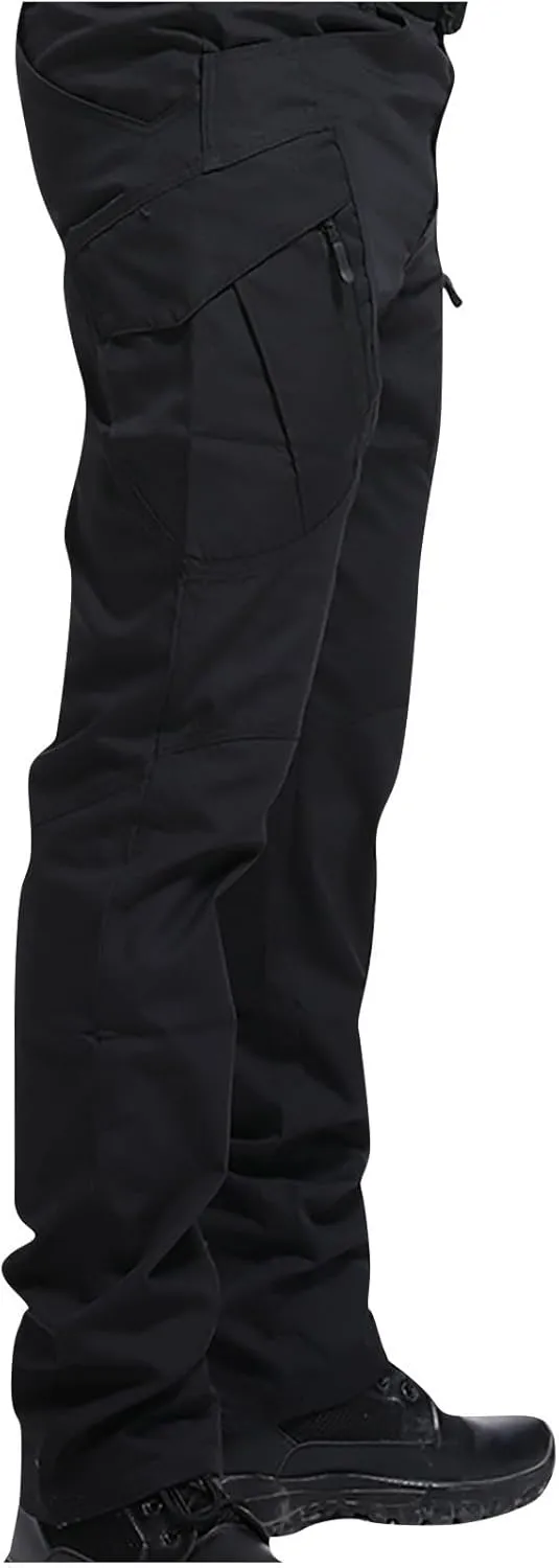 Muscularfit Camo Pants for Men Causal Joggers Athletic Pants Loose Fit Twill Chino Multi Pockets Straight Sweatpants 2023