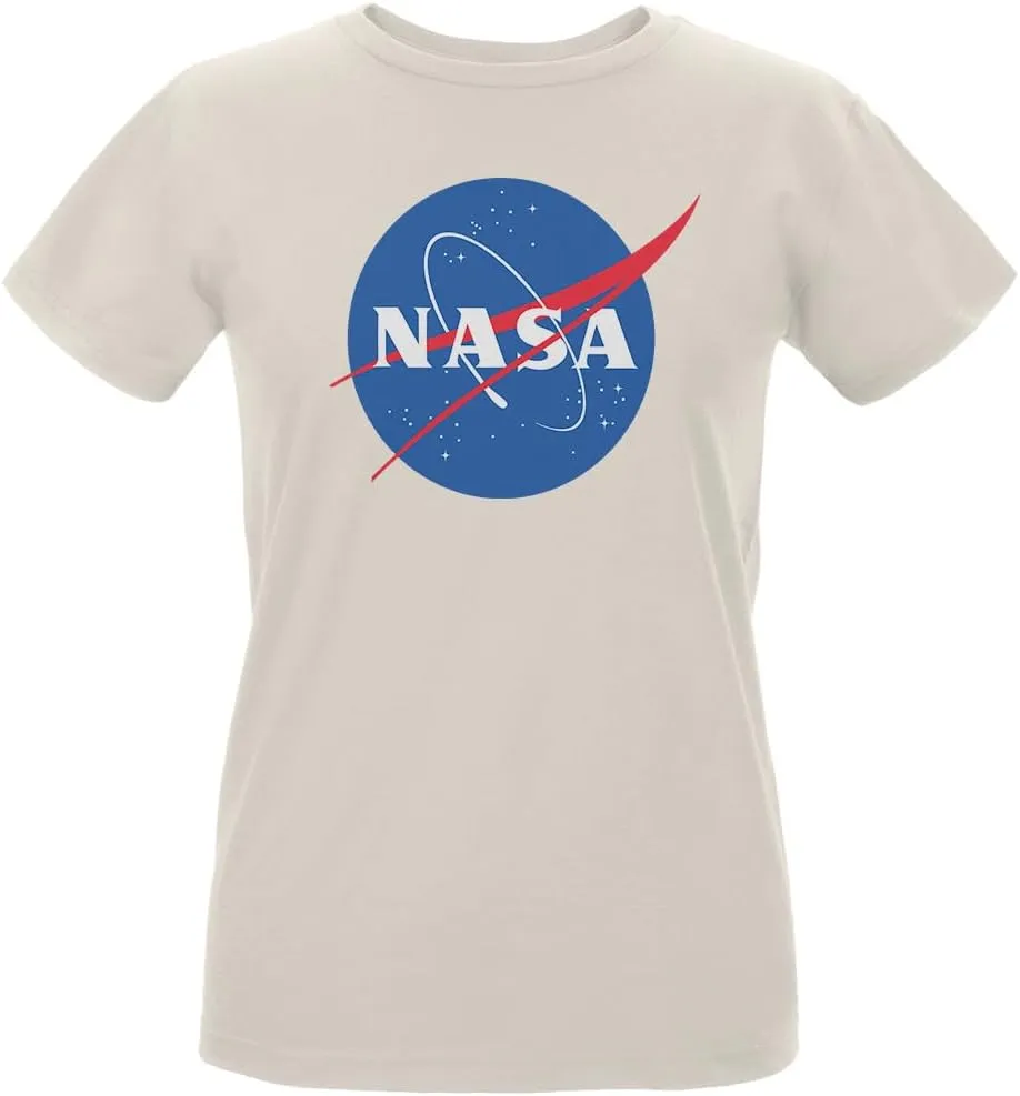 NASA Logo Womens Organic T Shirt