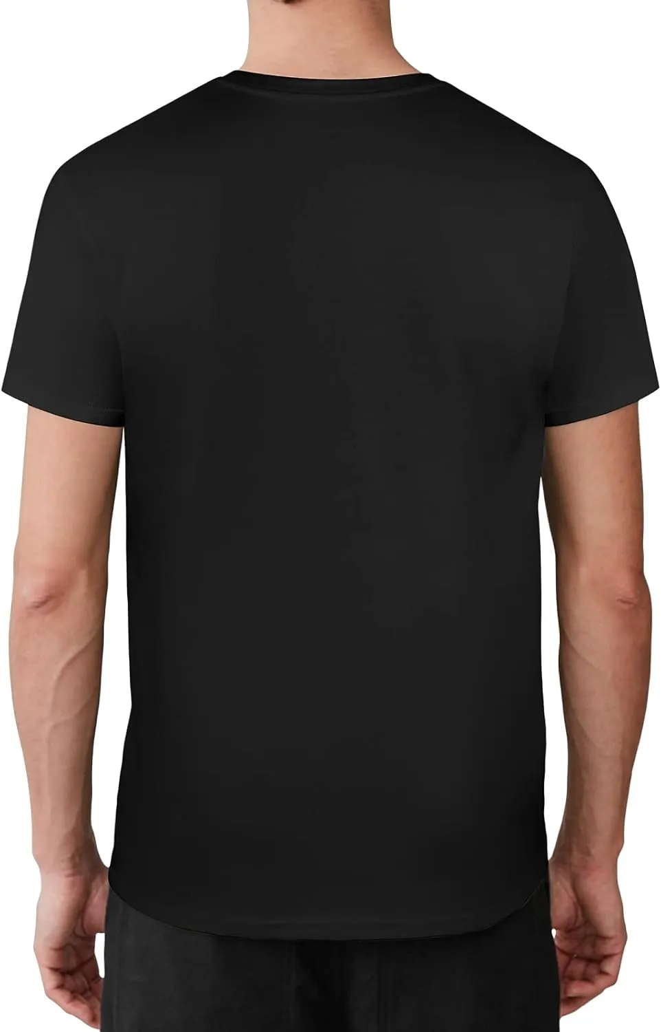 Natural Feelings T-Shirts Mens Undershirts Cotton Mens Shirts Casual Tshirts Shirts for Men Pack Crew & V Neck