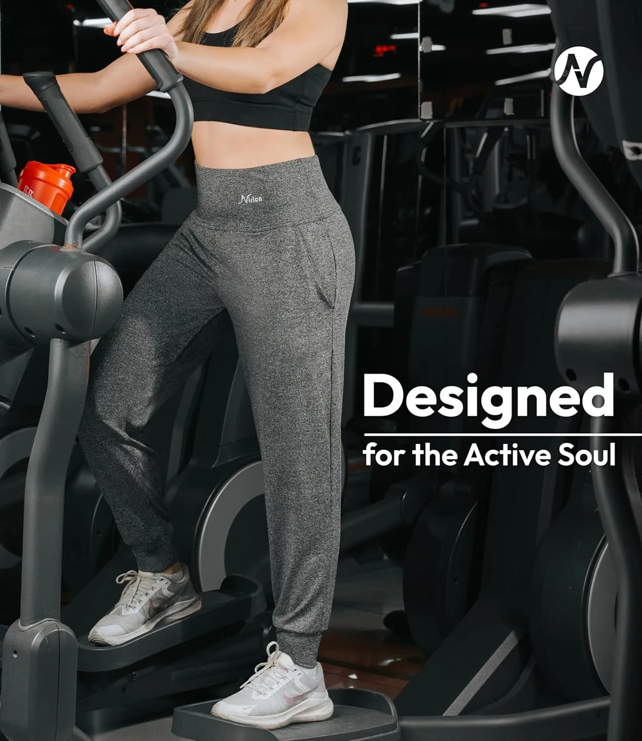 Nirlon Lightweight Joggers for Women - Lounge Pants with Pockets Women Wear for Workout Yoga Or Daily Use