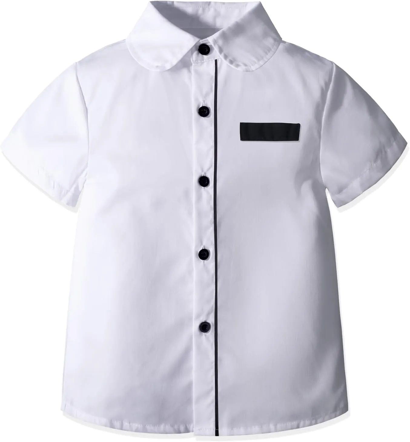 Nwada Boys Suit Toddler Dress Clothes Shirt with Bow Tie, Dress Pants Sets Kids Gentleman Outfit suits
