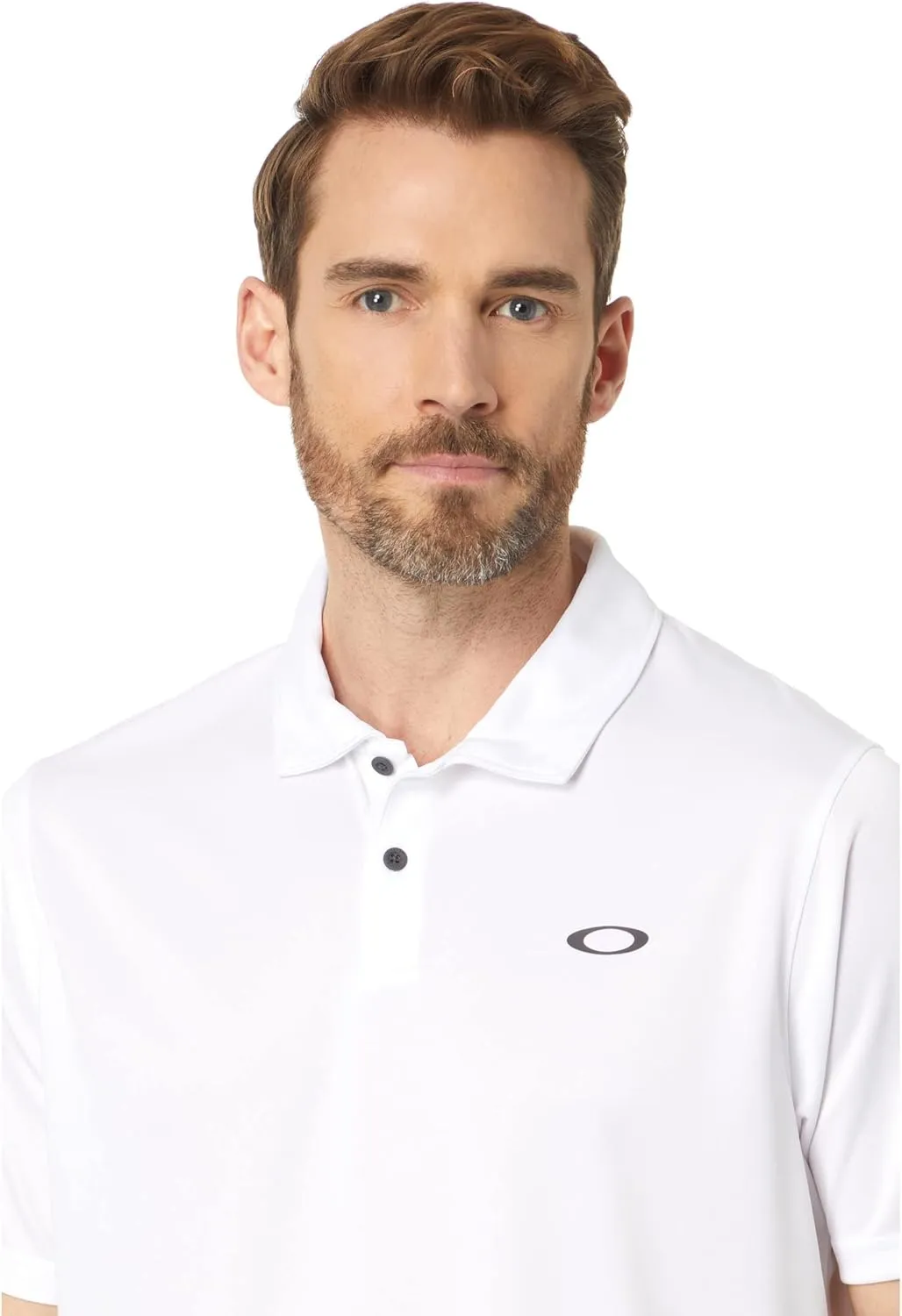 Oakley Men's Icon Thermonuclear Protect Recycled Polo Shirt
