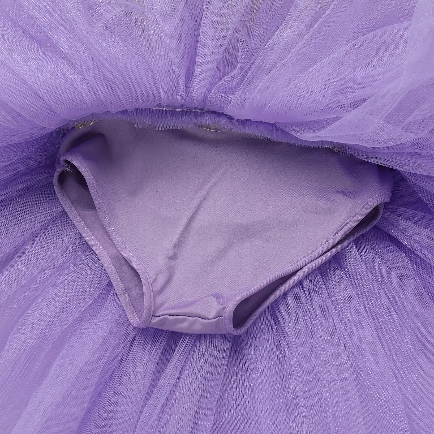 ODASDO Ballet Leotard for Girls Mesh Flutter Sleeve Princess Tutu Dress Kids Stage Performance Ballerina Dress Up