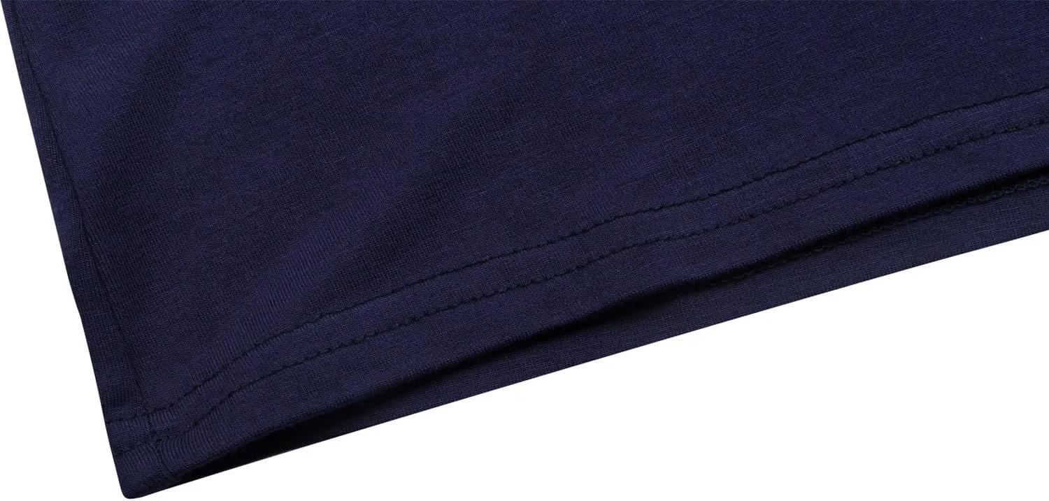 OThread & Co. Women's Long Sleeve T-Shirt Scoop Neck Basic Layer Stretchy Shirts