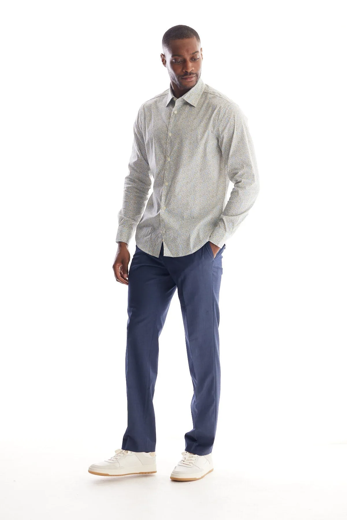Pagos Long Sleeve Woven Shirt