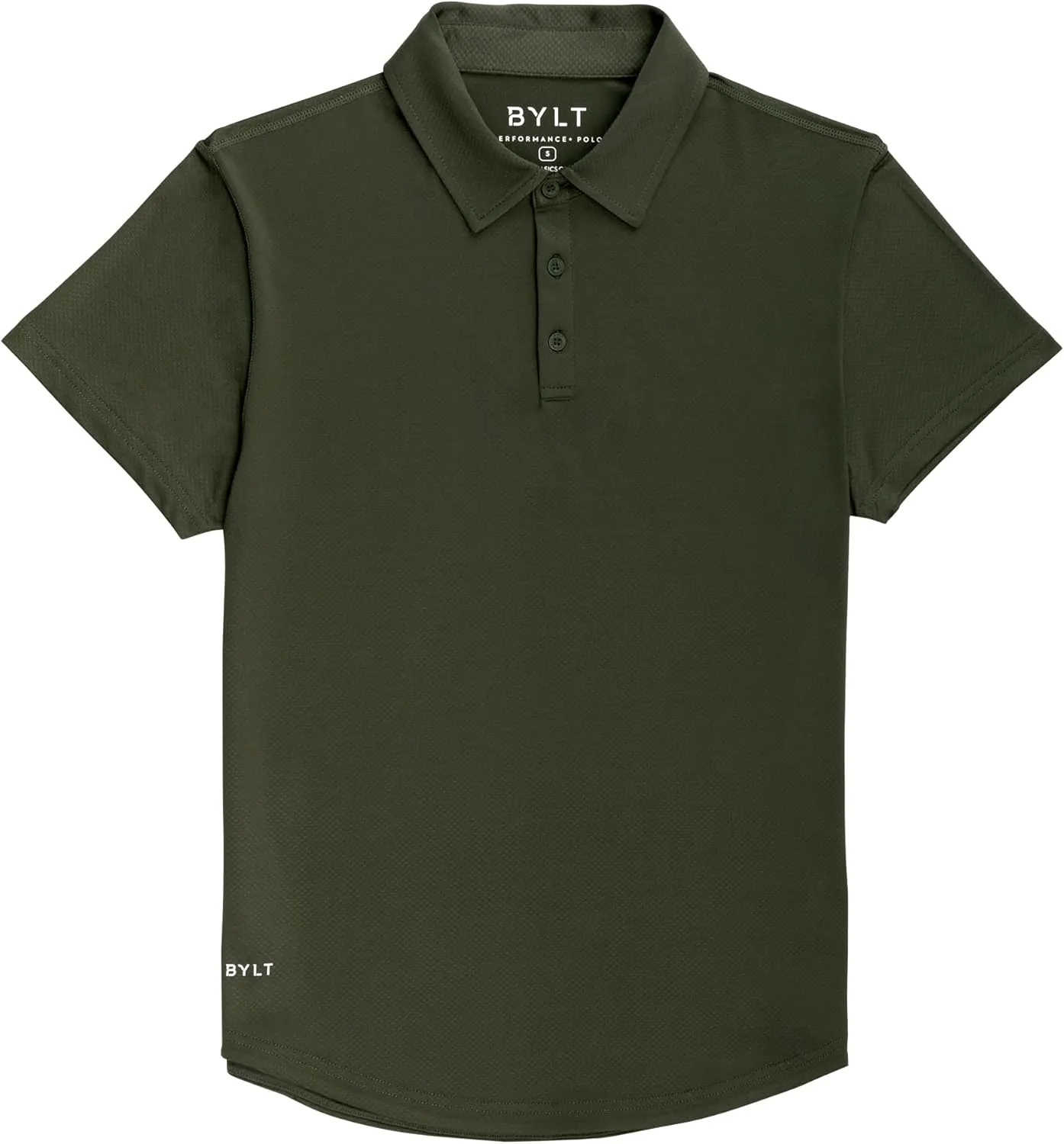 Performance Drop-Cut Polo Men's Shirt - Classic Fit, Collared Shirt for Men - Active & Casual Comfort Wear - Lightweight