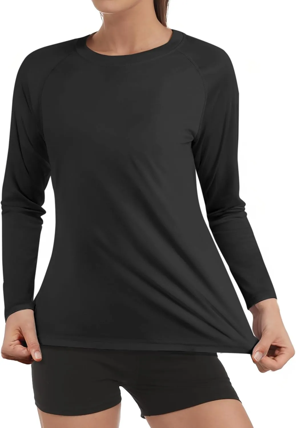 Rash Guard for Women UPF50  Sun Shirt, Long Sleeve UV Protection Shirts Women Quick Dry Workout Shirts Hiking Swimming Tops