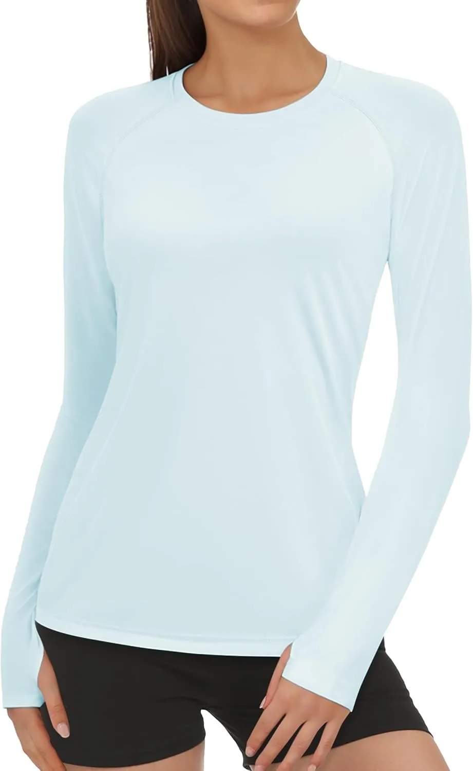 Rash Guard for Women UPF50  Sun Shirt, Long Sleeve UV Protection Shirts Women Quick Dry Workout Shirts Hiking Swimming Tops