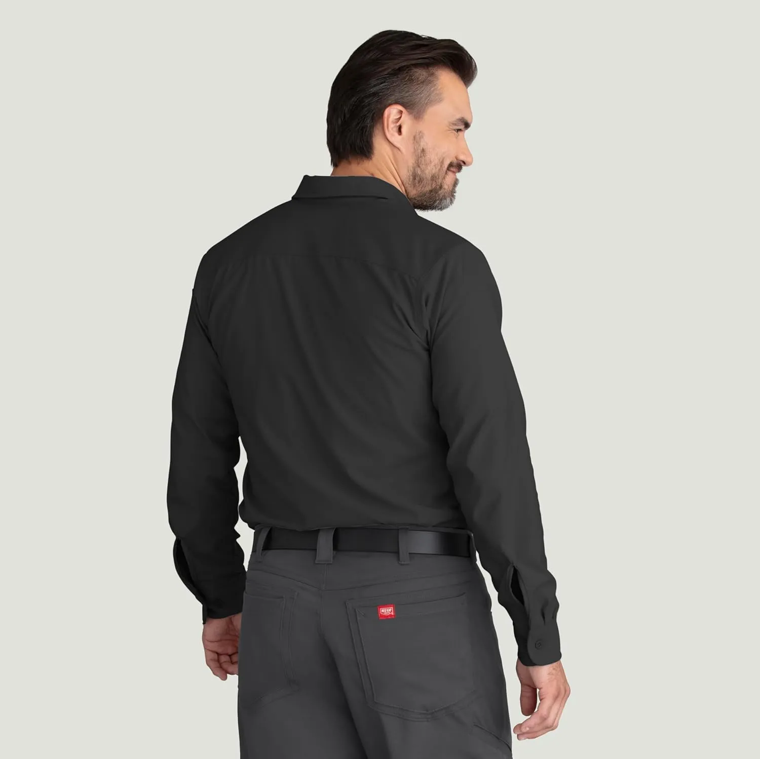 Red Kap Men's Cooling Long Sleeve Work Shirt