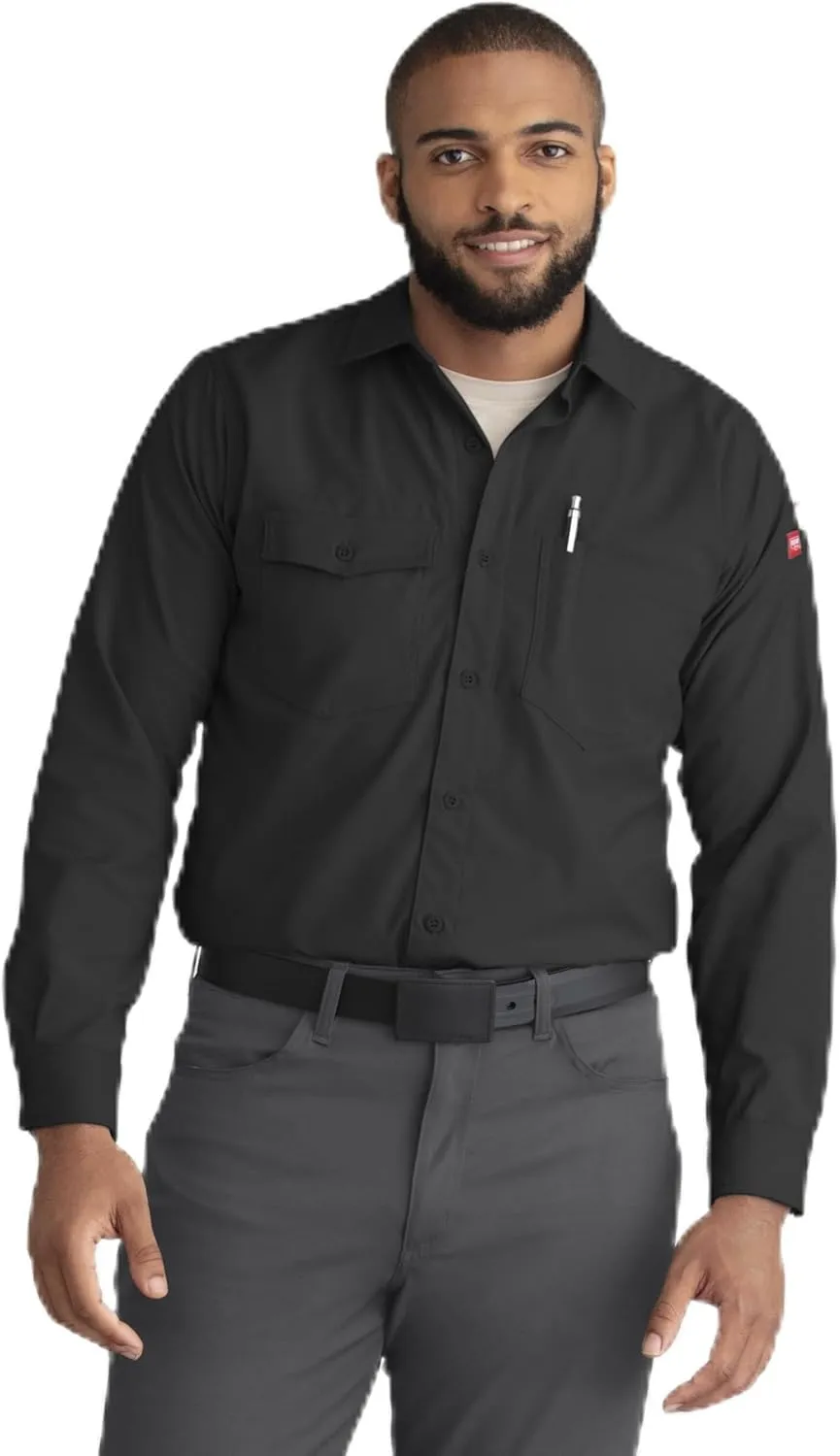 Red Kap Men's Cooling Long Sleeve Work Shirt