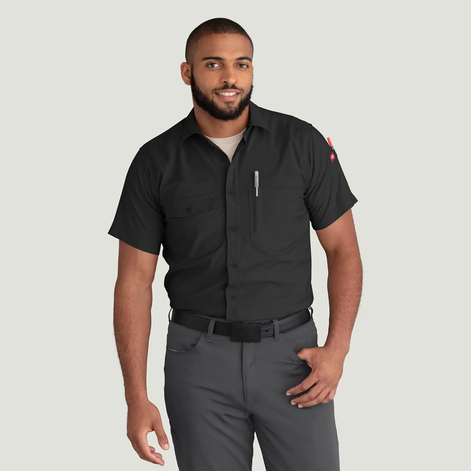 Red Kap Men's Cooling Short Sleeve Work Shirt