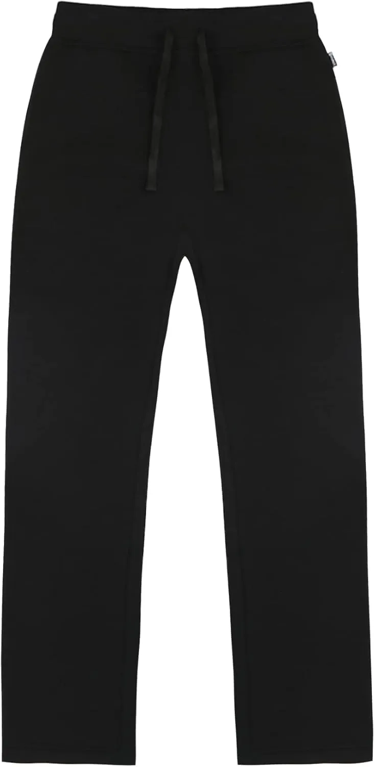 Southpole Women's Basic Fleece Open Bottom Sweatpants