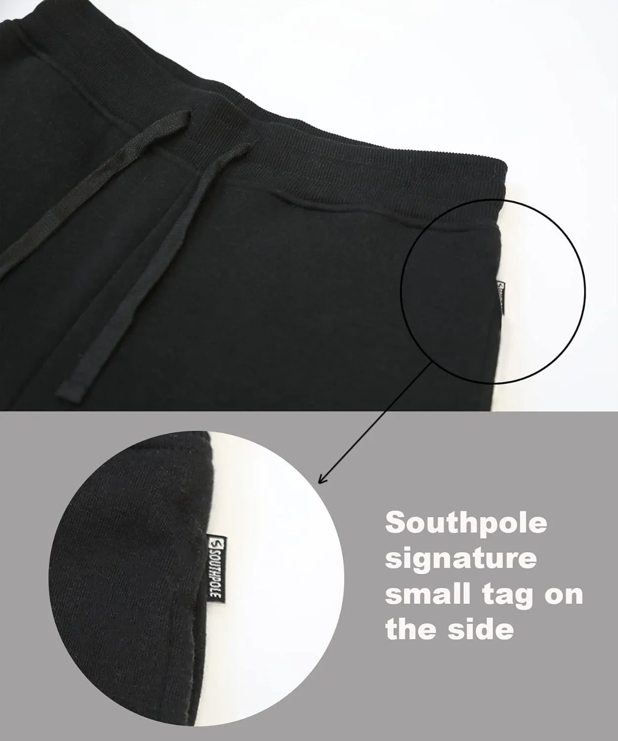 Southpole Women's Basic Fleece Open Bottom Sweatpants