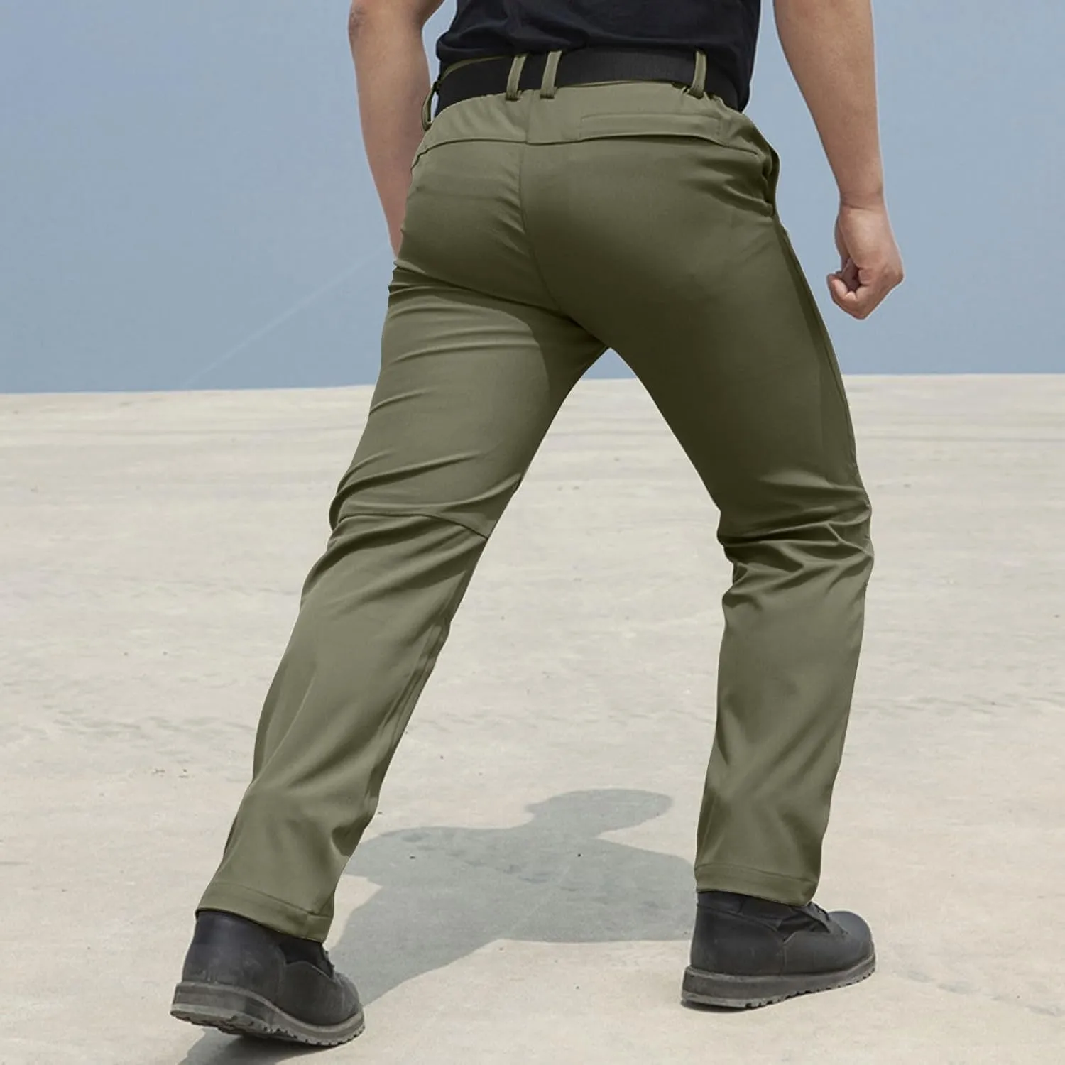 Spring Outdoor Men's Casual Pants Slim Elastic Running Loose Athletic Pants