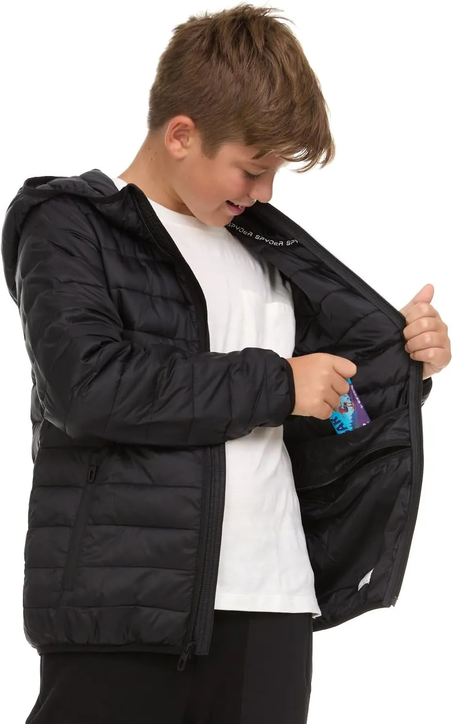 Spyder Boys Packable Puffer