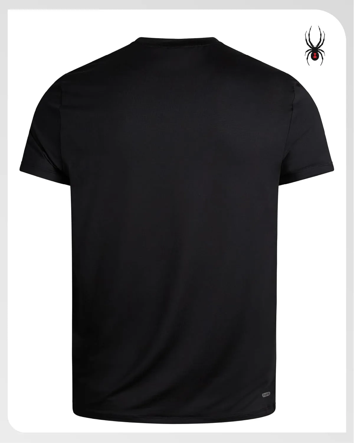 Spyder Men's Workout Shirt - Short Sleeve Quick Dry Moisture Wicking Jacquard Jersey Athletic Shirt (Sizes: S-XL)