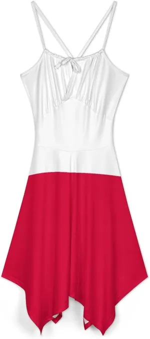 Summer Dresses for Women Northern Mari-ana Lslands Flag Camisole Dress Casual Loose Beach Dresses