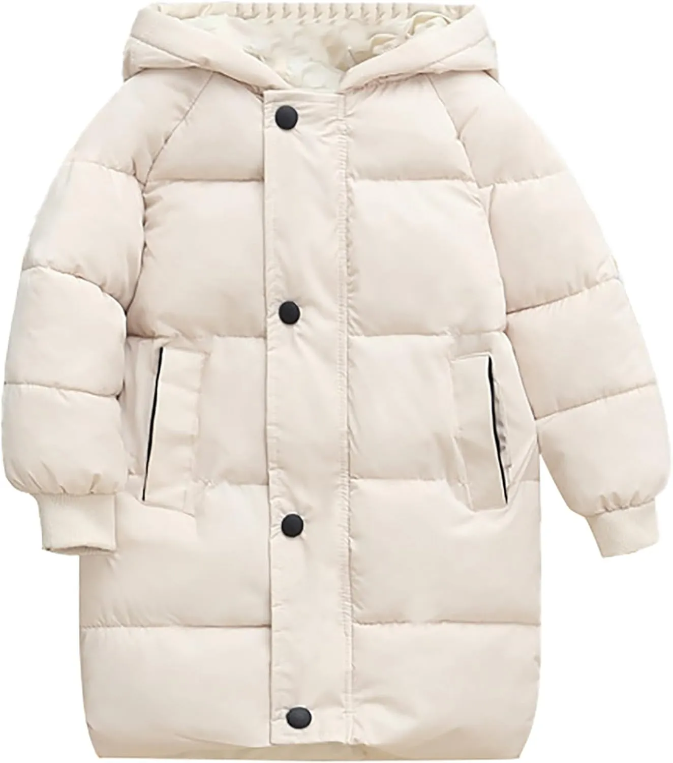Winter Coats for Kids Girls Children's Down Padded Jacket Long Cotton Padded Jacket Baby Children's Toddler Trench Coat