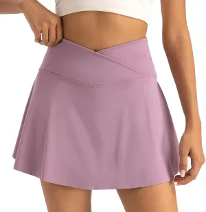 Women Tennis Skirts with Pockets Trendy High Waisted Golf Skirts Athletic Skorts Pleated Mini Skirt Workout Sport Pickleball