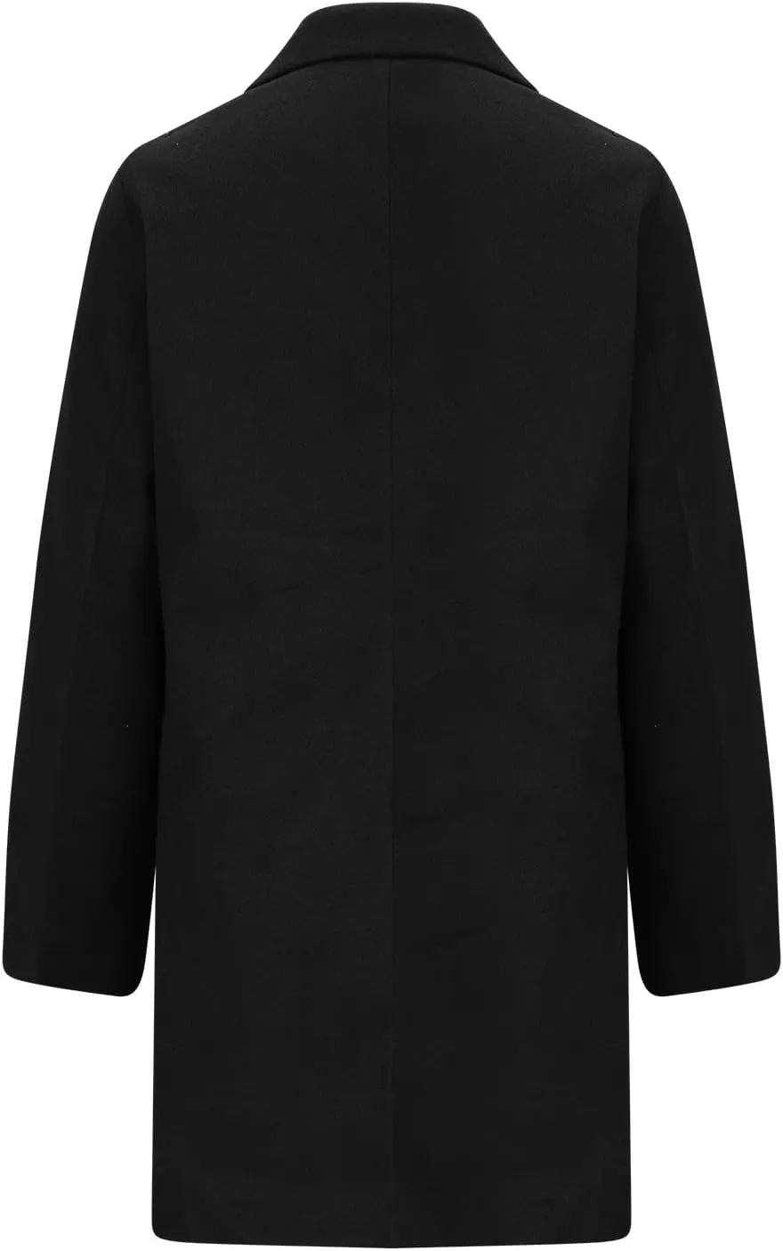 Womens Business Blazers Wool Blend Flannel Suit Jackets Long Pea Trench Coats Open Front Cardigan Fall Winter Tops