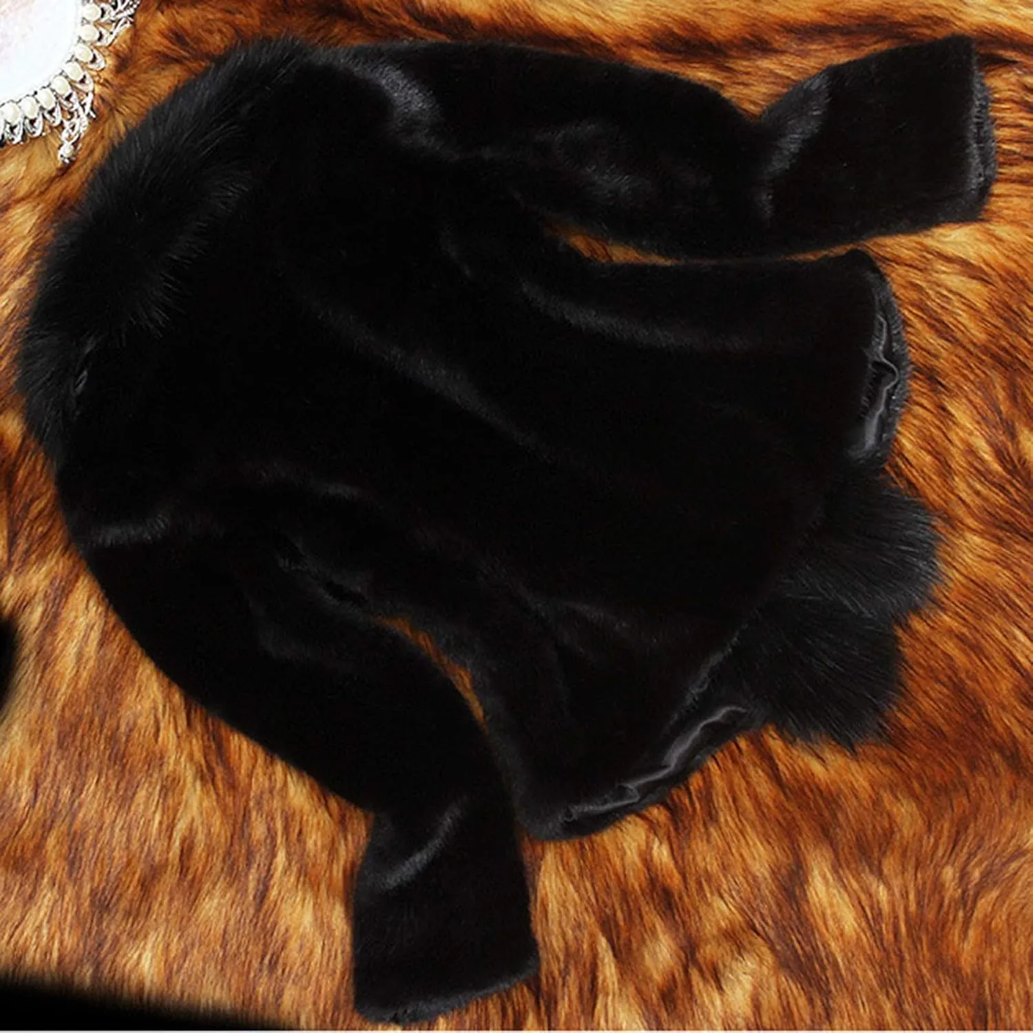 Women's Faux Fur Jacket Shawl Overcoat 2024 Winter Fashion Evening Party Warm Coats Thick Jackets Open Front Cardigan