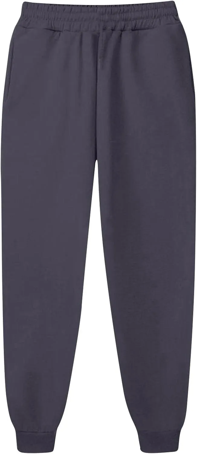 Womens High Waisted Sweatpants with Pockets 2024 Fall Y2k Jogger Pants Baggy Lounge Trousers Cinch Bottom Sweatpants