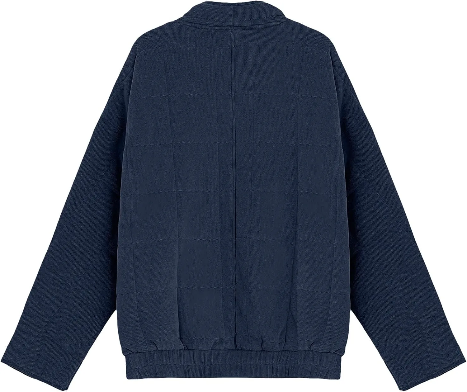 Womens Quilted Puffer Jacket Lightweight Zip Up Oversized Winter Fall Outwear Casual Padded Down Coat with Pockets