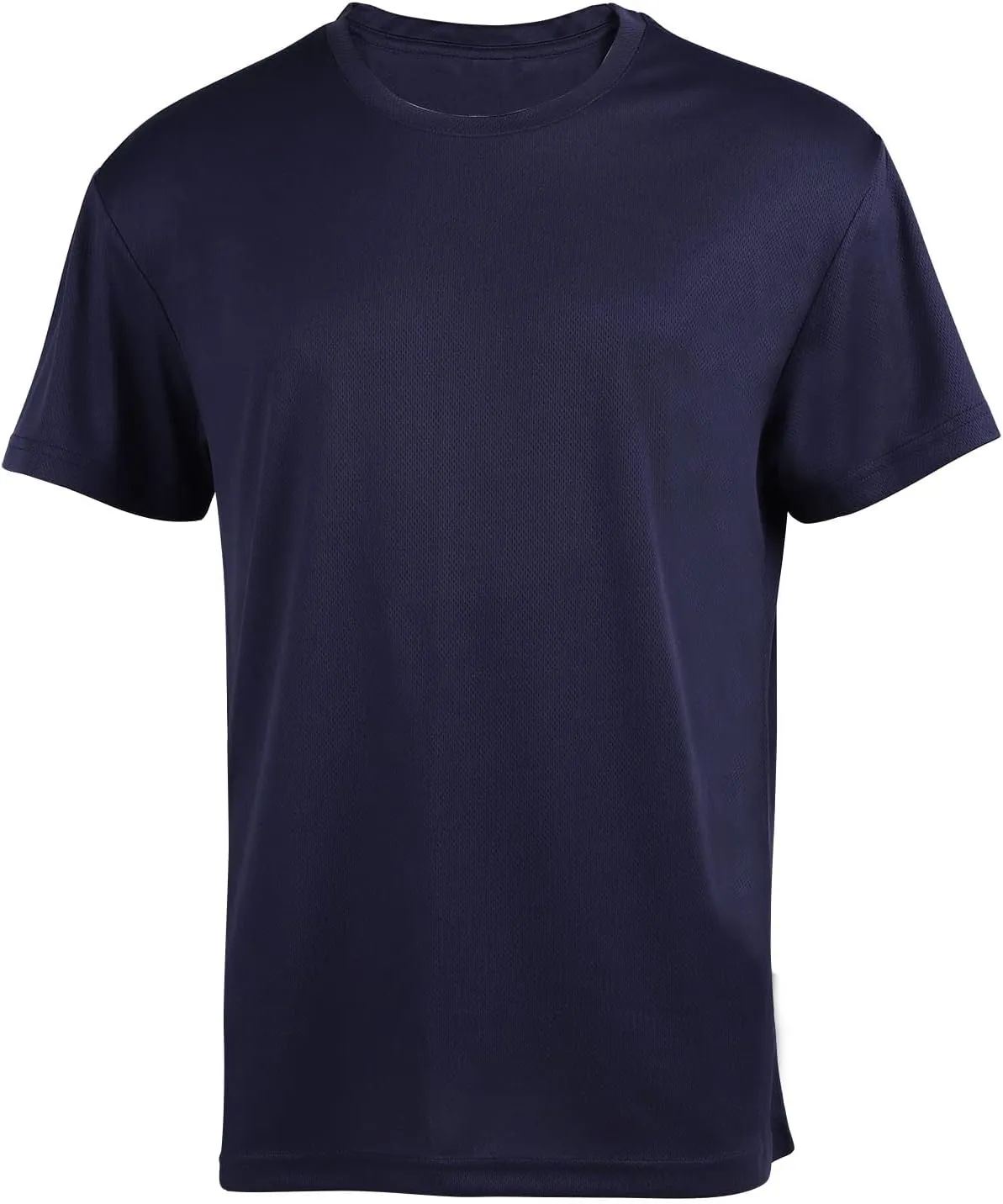 Yasumond T Shirts for Mens Quick Dry Short Sleeve Athletic Running Gym Workout Tee 5 Pack